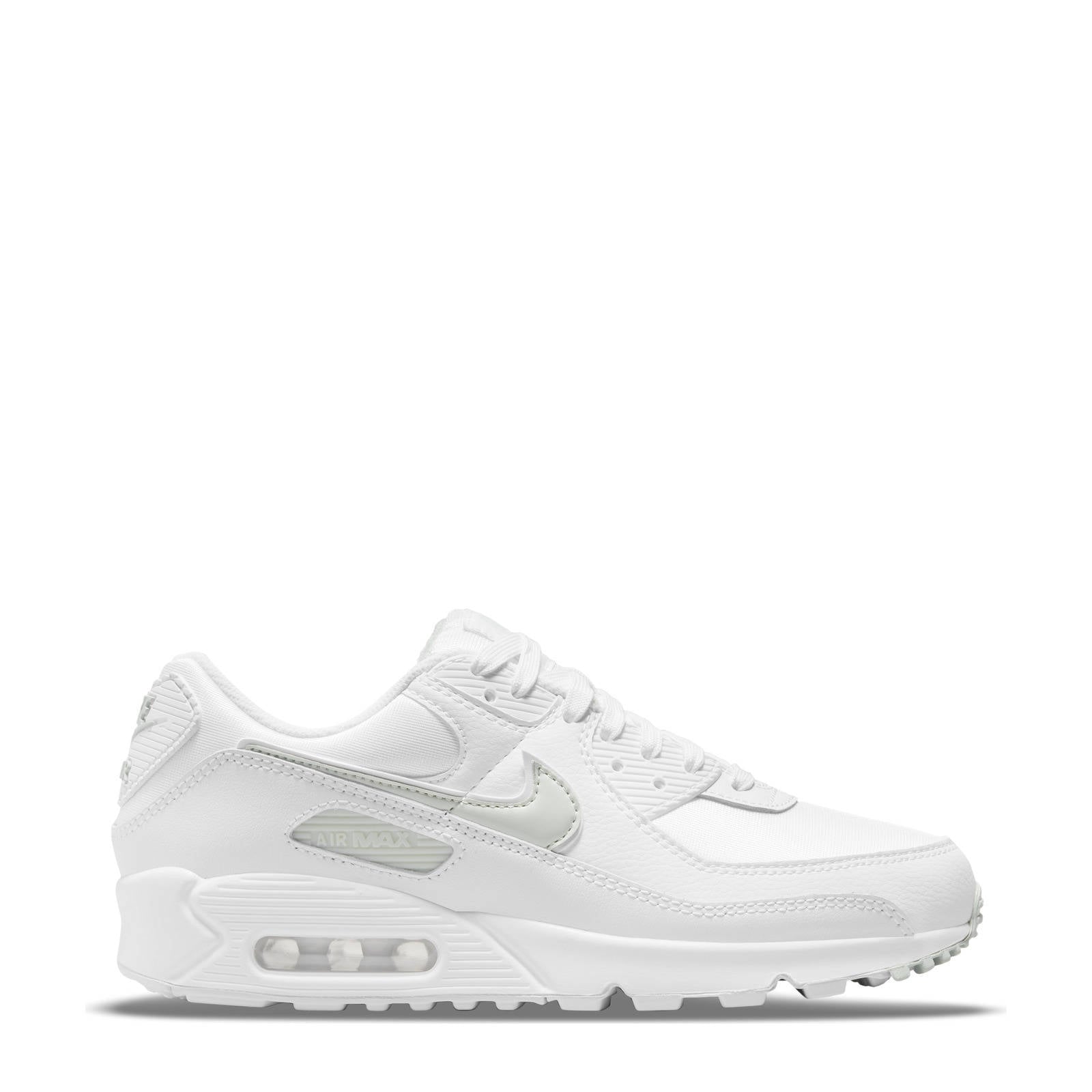 Nike Air Max 90 sneakers wit/licht mintgroen | wehkamp