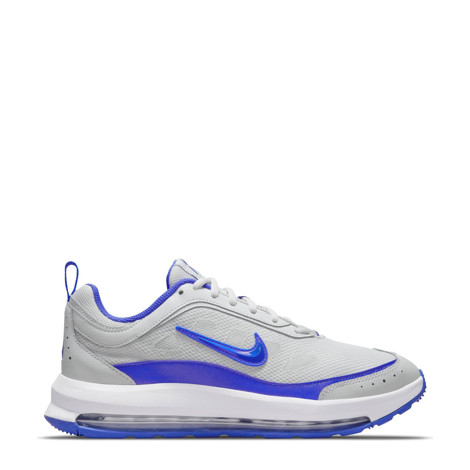 Nike sneakers lichtgrijs/wit/blauw | wehkamp