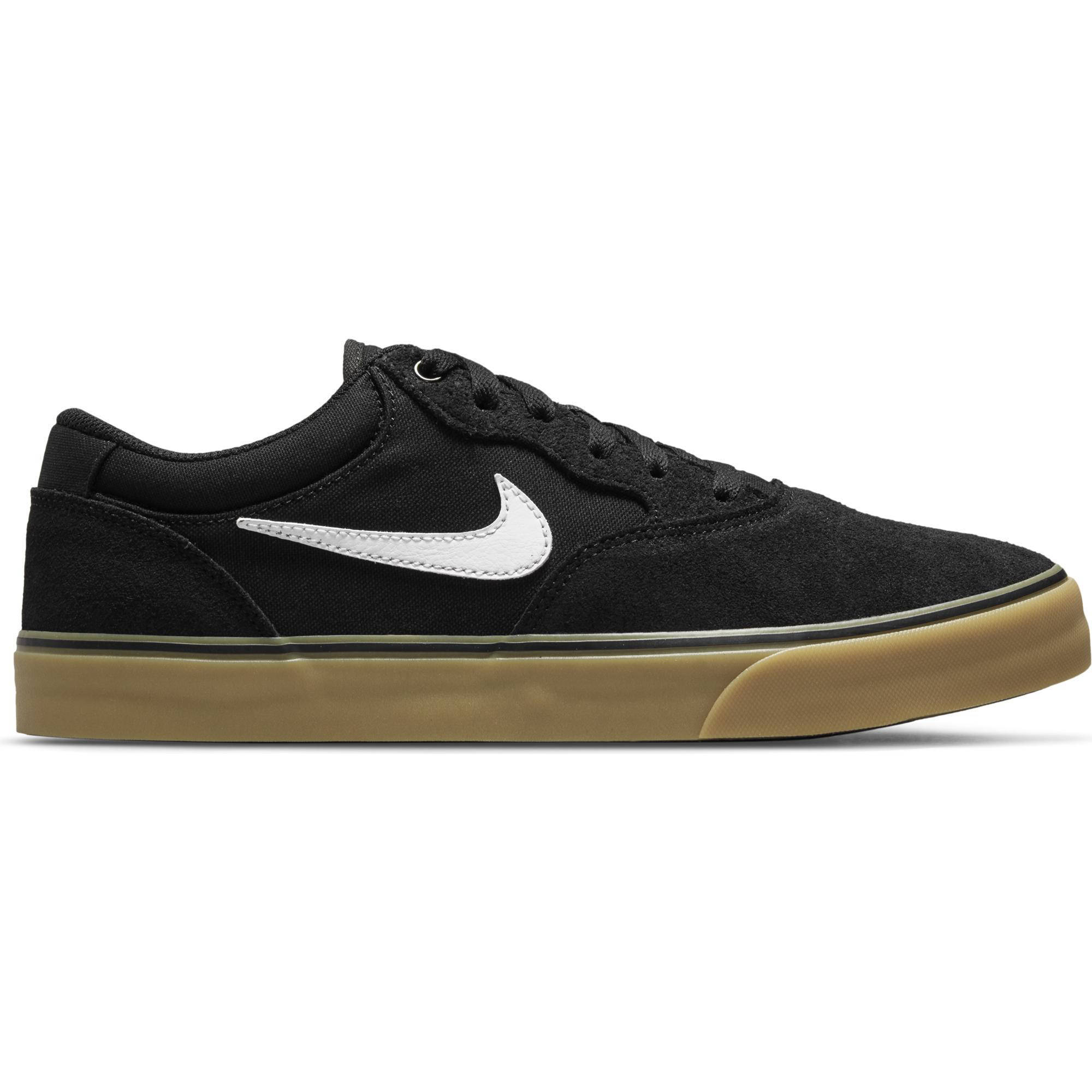 Nike SB Chron 2 sneakers zwart/wit/lichtbruin | wehkamp