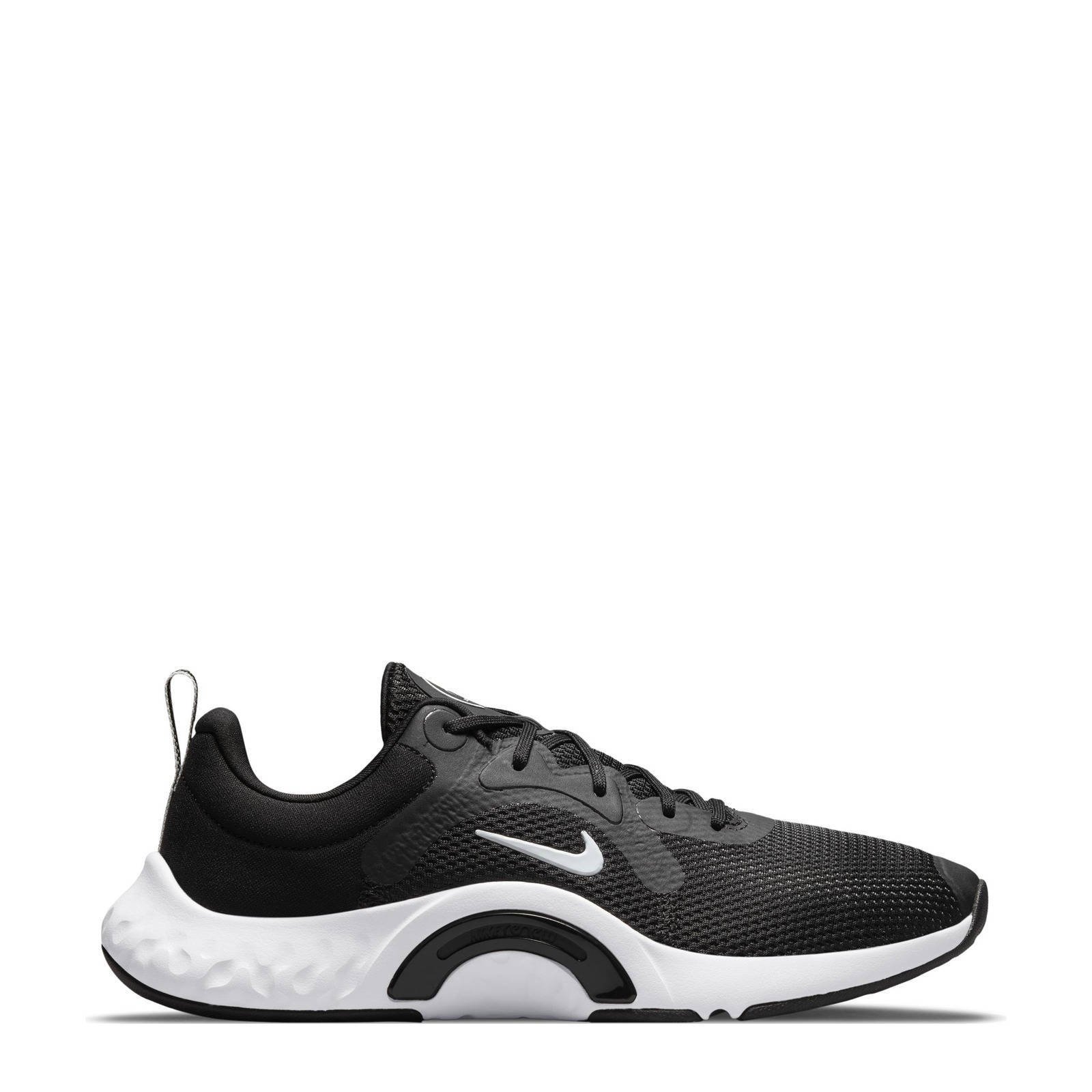 Nike schoenen zwart online wit