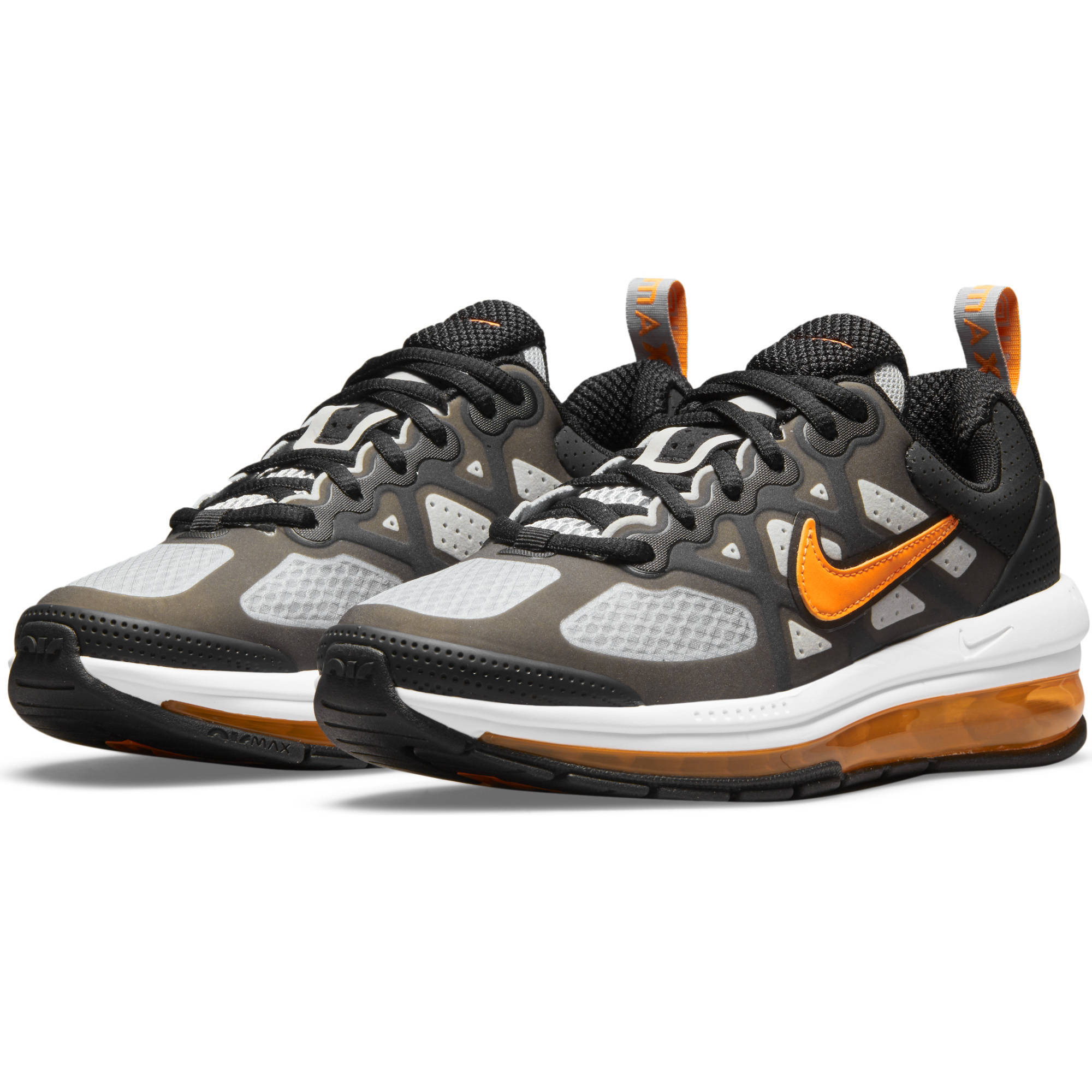 Nike Air Max Genome sneakers zwart/oranje/grijs | wehkamp