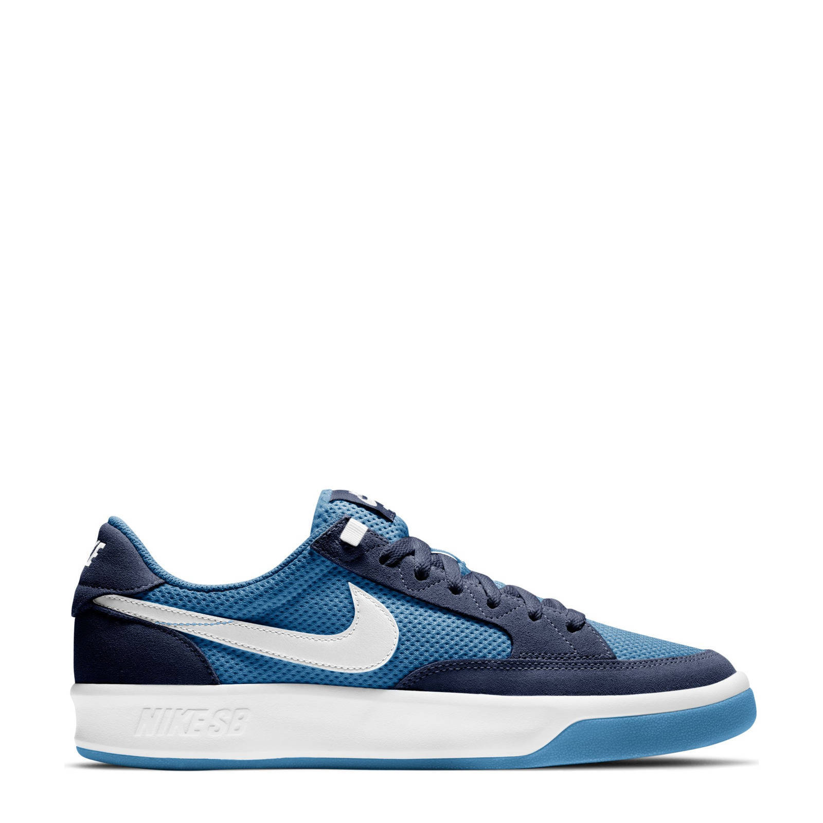 Nike SB Adversary sneakers donkerblauw/wit/blauw | wehkamp