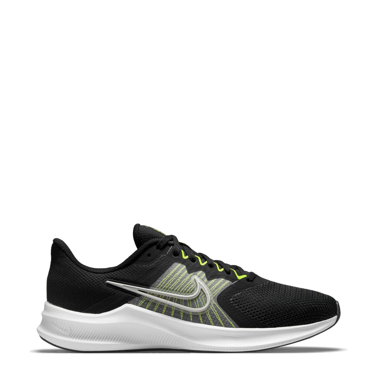 Nike Downshifter 11 hardloopschoenen zwart/grijs/wit online kopen