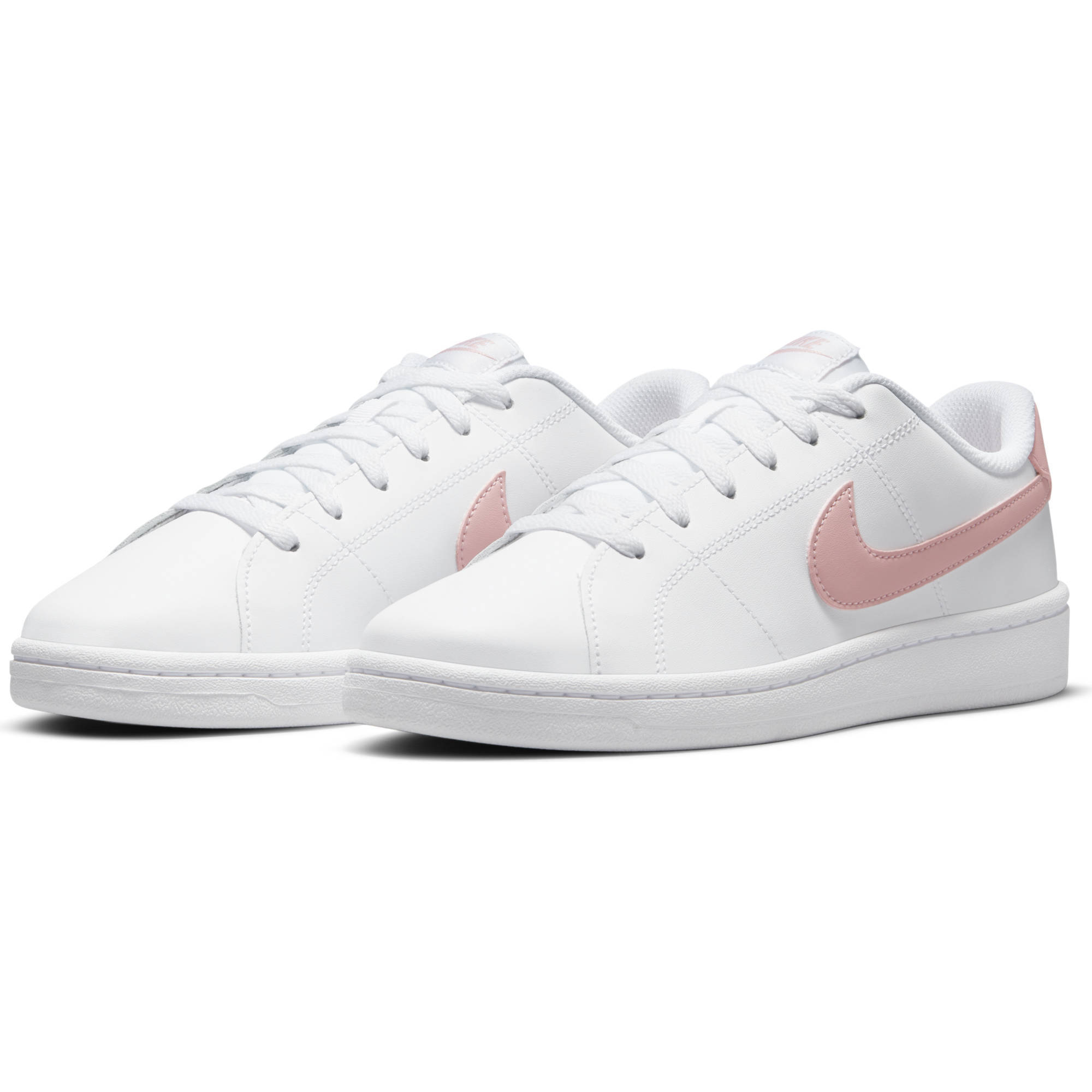 Nike Court Royale 2 sneakers wit/roze | wehkamp