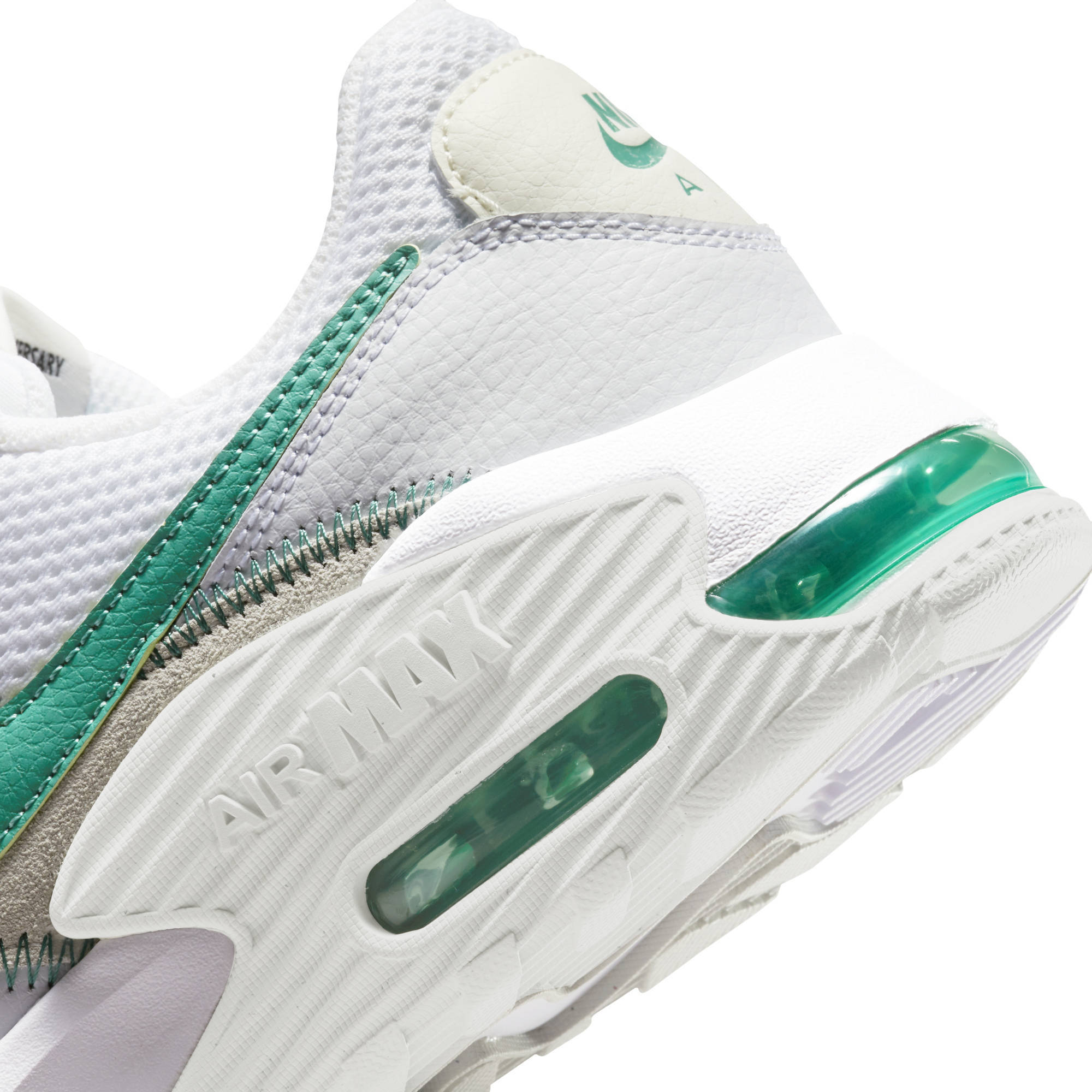 Nike Air Max Excee sneakers wit/groen | wehkamp