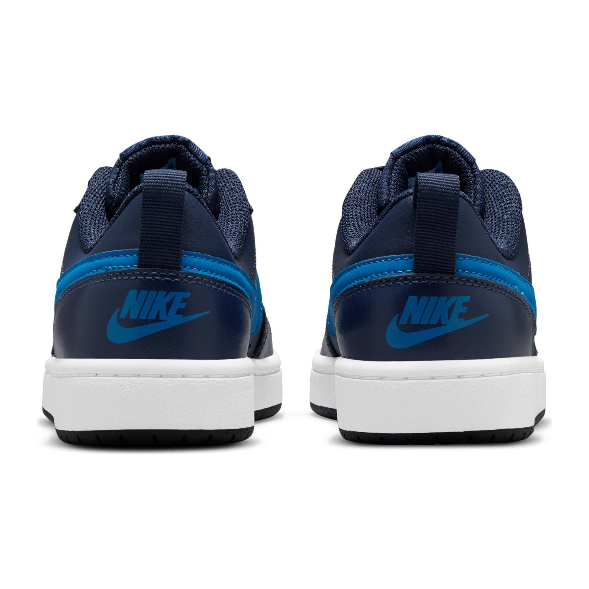 nike court borough low 2 blau