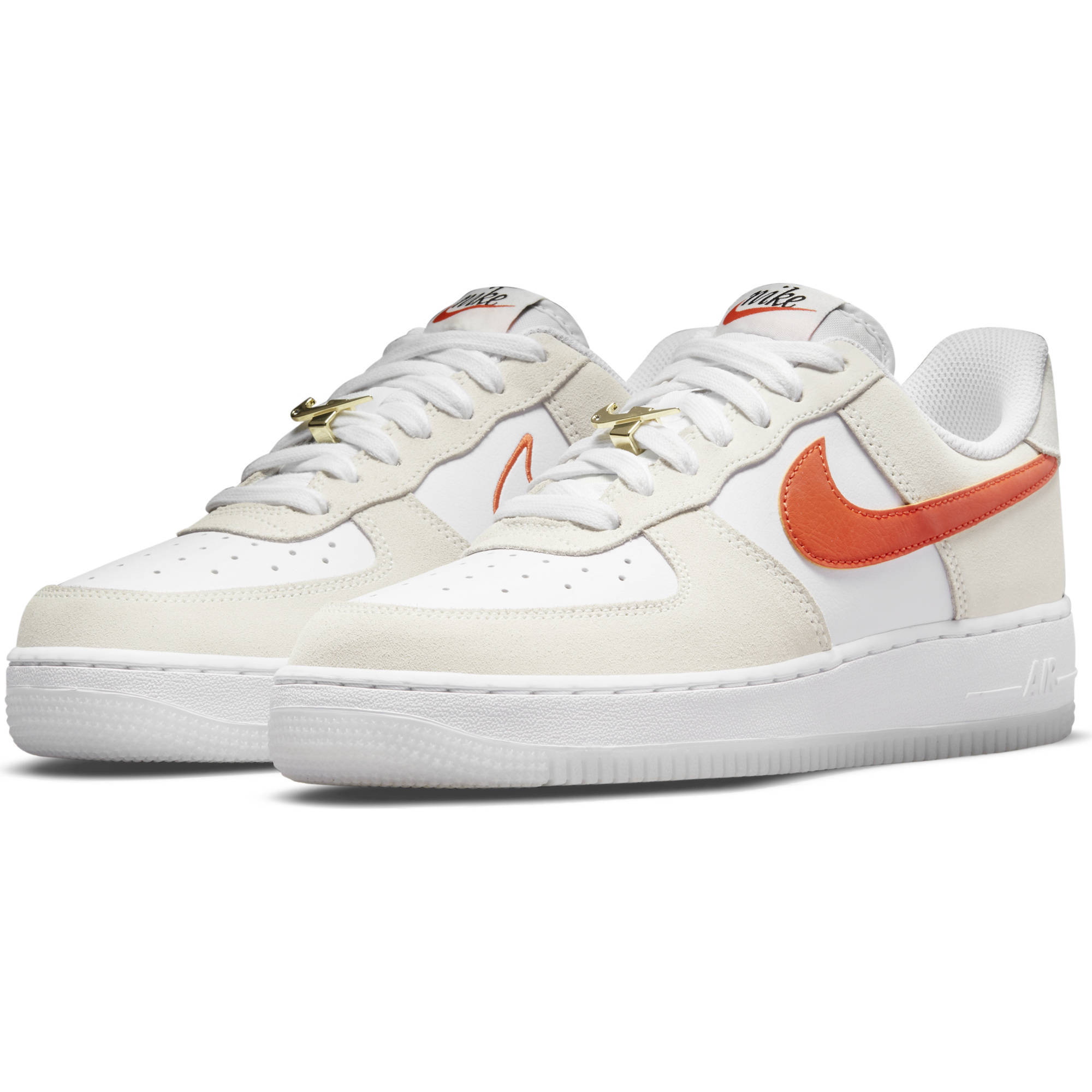 Nike Air Force 1 '07 SE sneakers wit/oranje | wehkamp