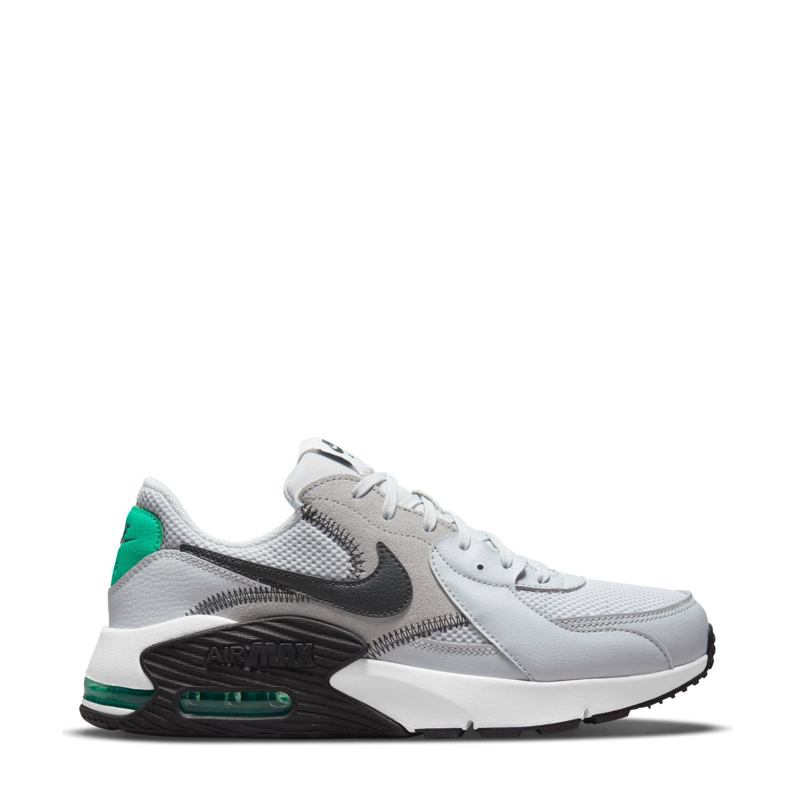 Nike air max 90 sneakers grijs/groen vind je in Sneakerstad