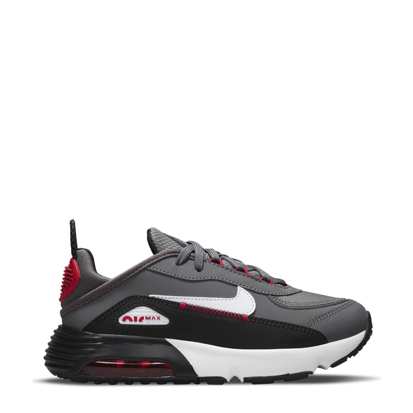 Nike Air Max 2090 C/S sneakers grijs/wit/rood | wehkamp
