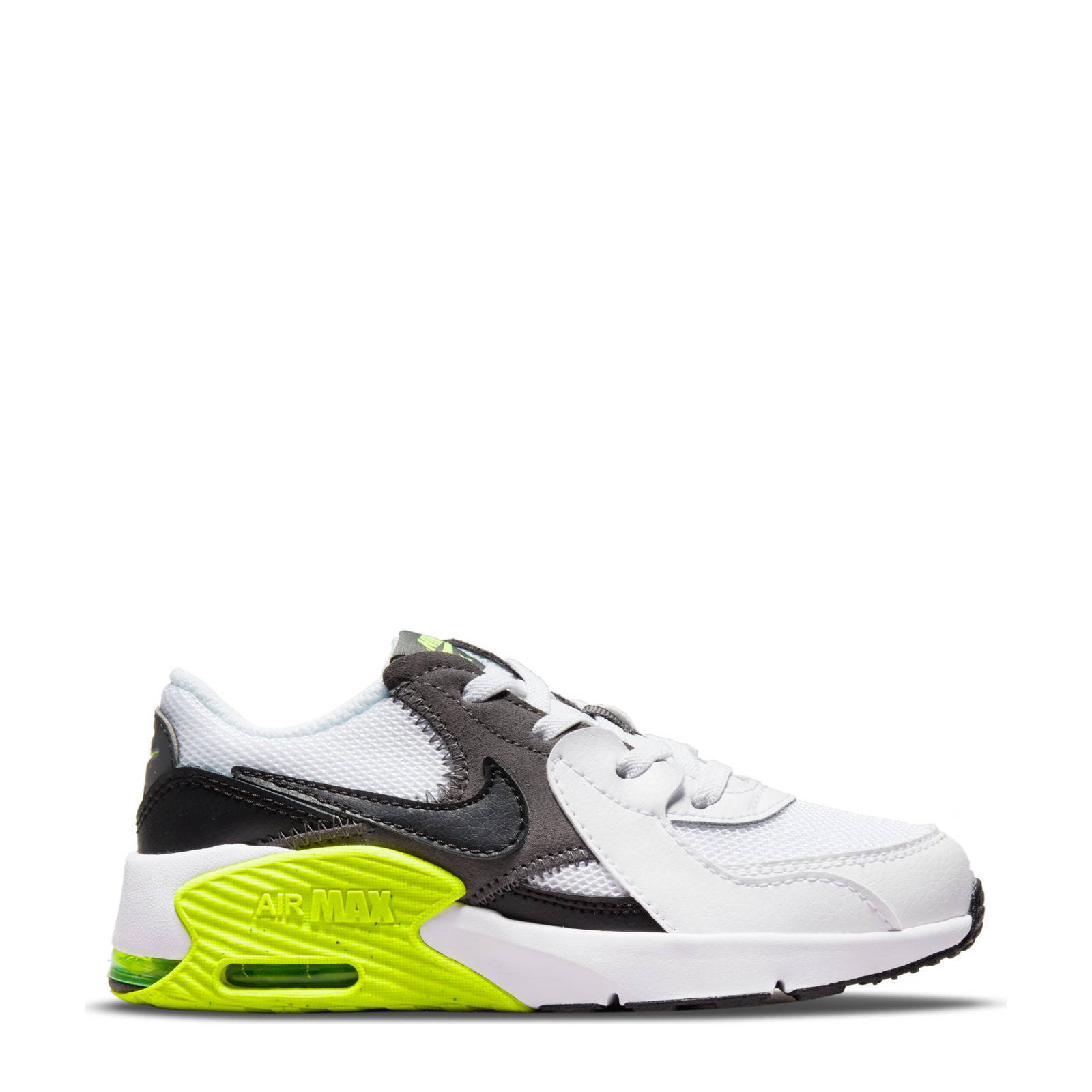 Nike Air Max Excee sneakers wit/zwart/grijs/geel | wehkamp