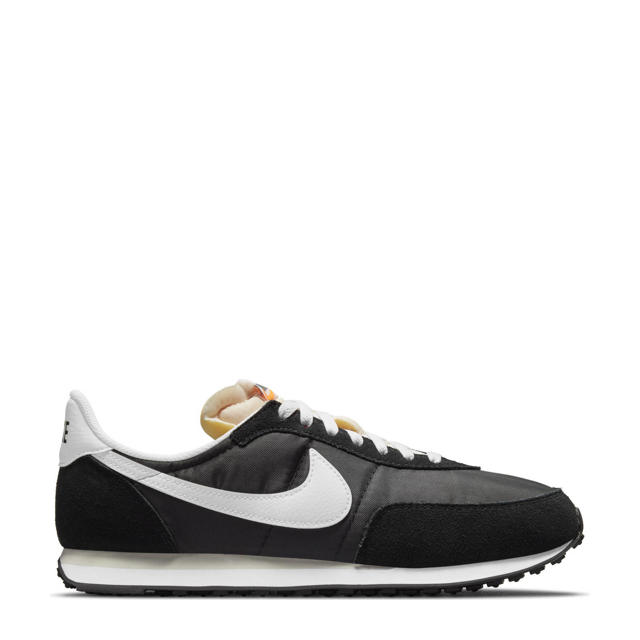 Of later zonsopkomst hoofd Nike Waffle Trainer 2 sneakers wit/zwart/lichtoranje | wehkamp