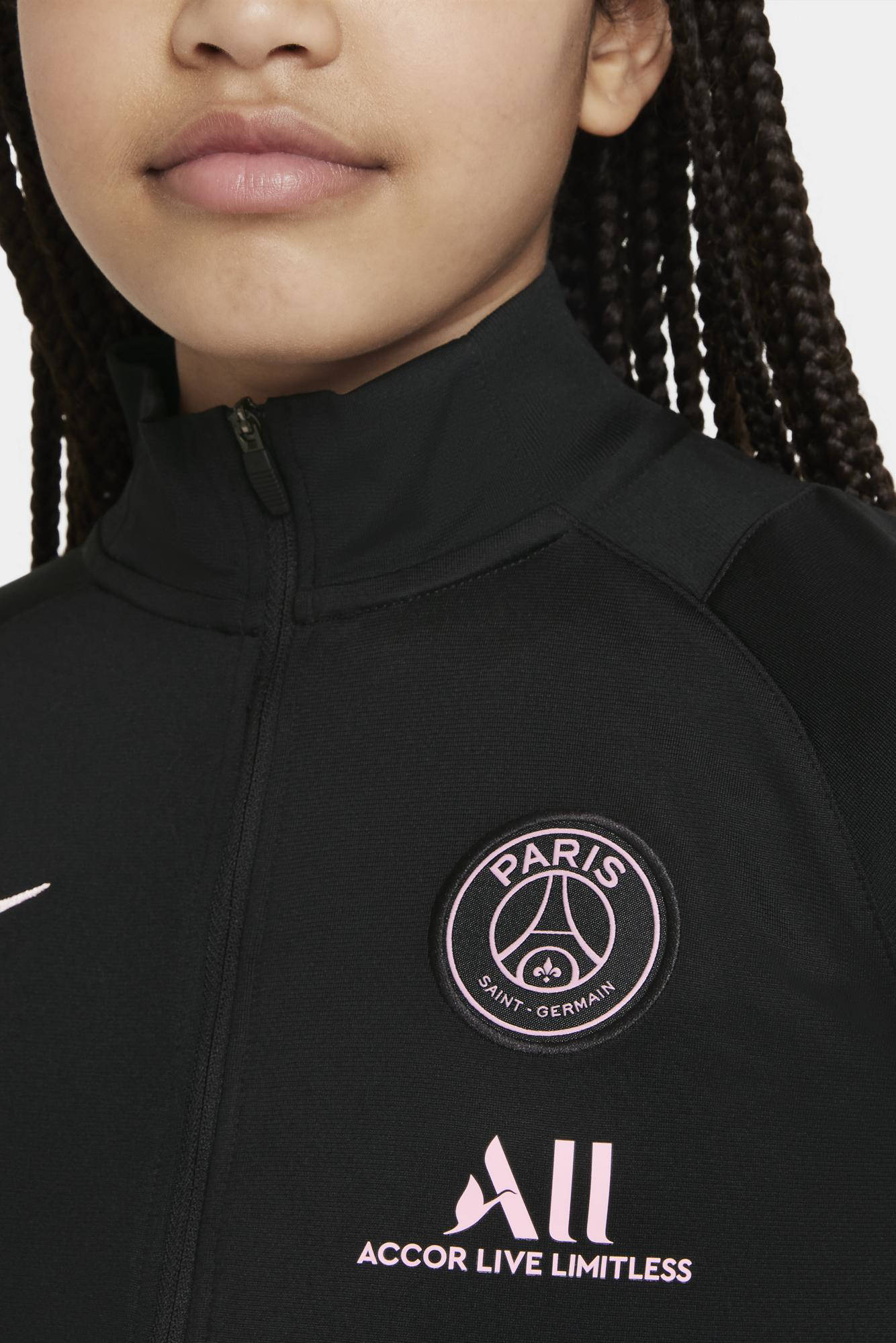 nike psg trainingspak zwart roze