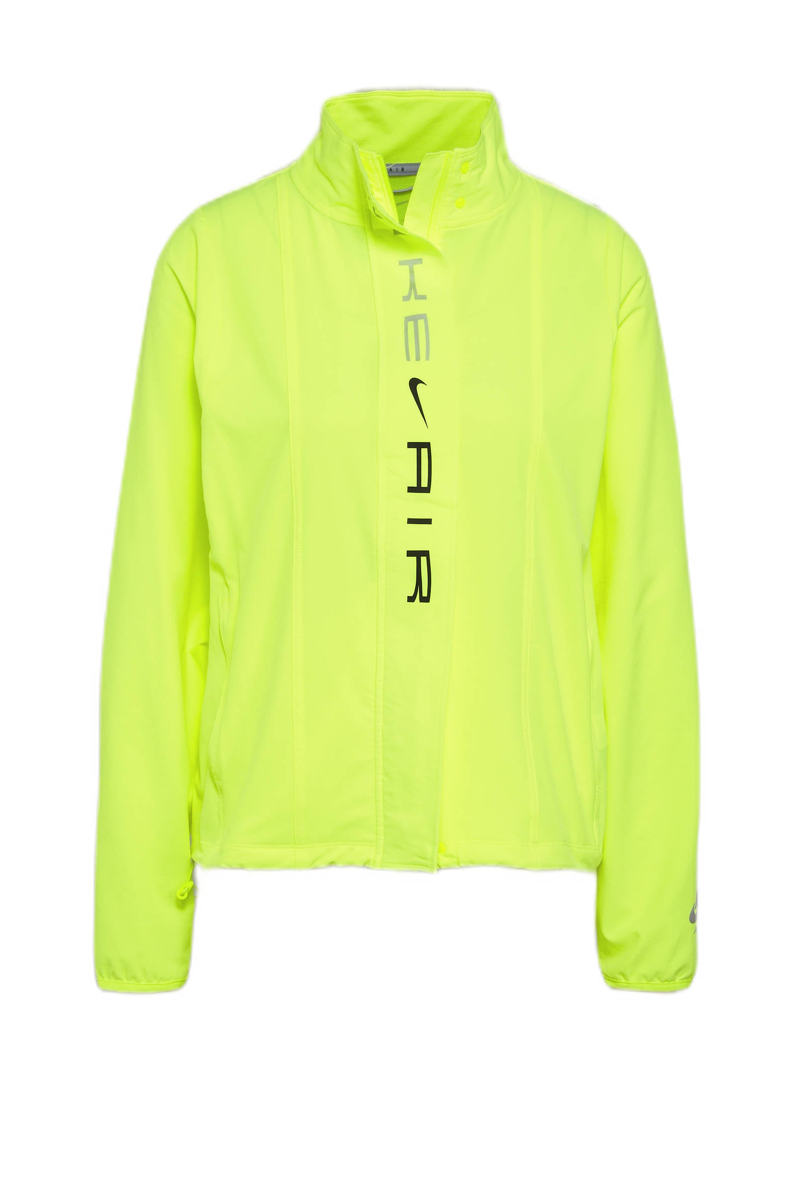 Nike hardloopjack geel | wehkamp
