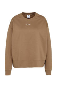 Nike Plus Size oversized sweater bruin, Bruin