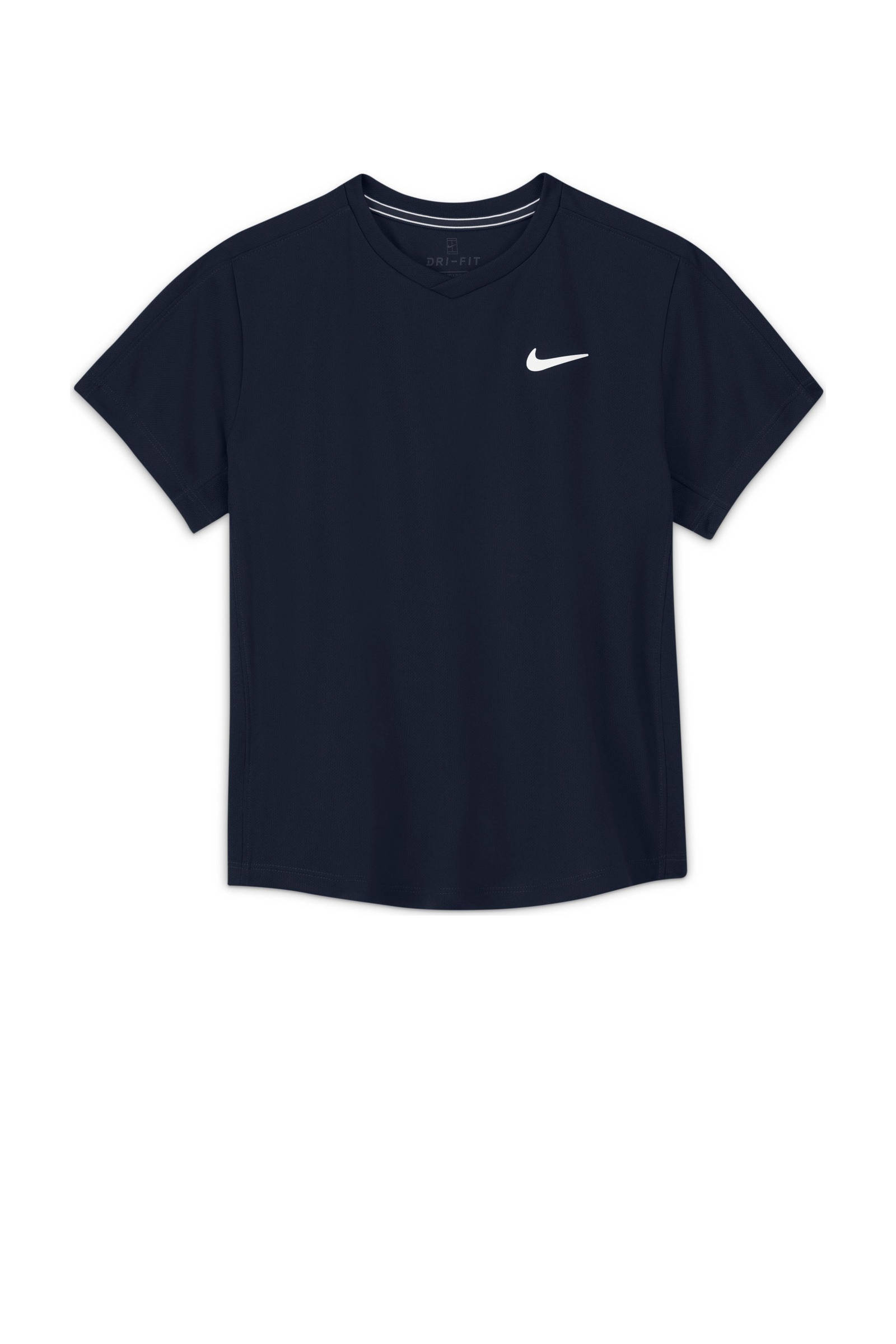 Nike Court Dri FIT Victory Tennistop met korte mouwen voor jongens Blauw online kopen