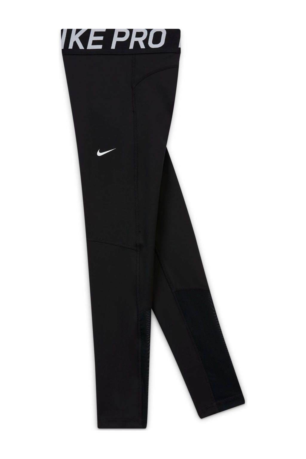 Nike slim fit sportbroek met logo zwart