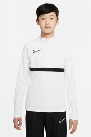 Junior  voetbalshirt wit/zwart
