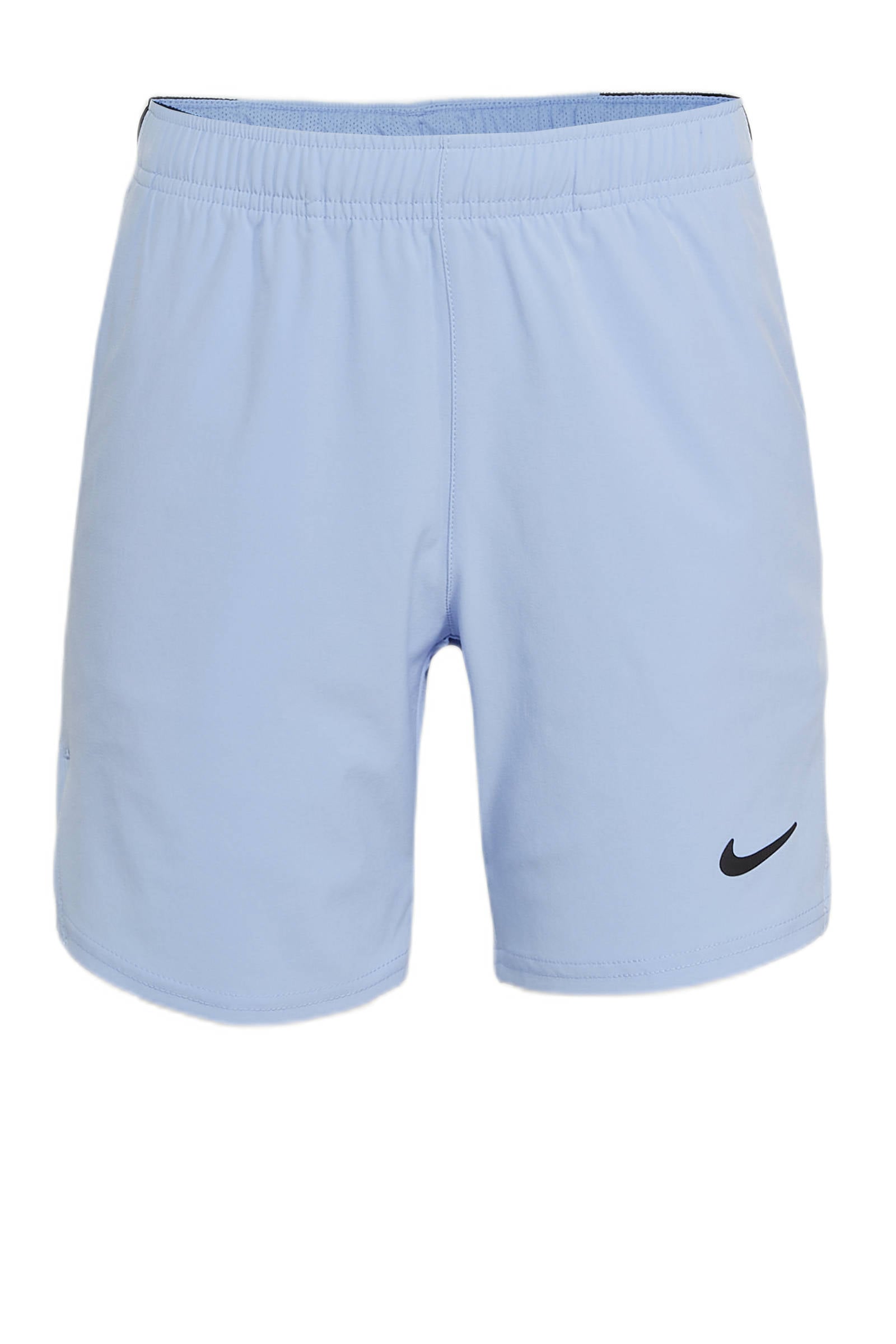 Nike sportshort lichtbauw/zwart | wehkamp