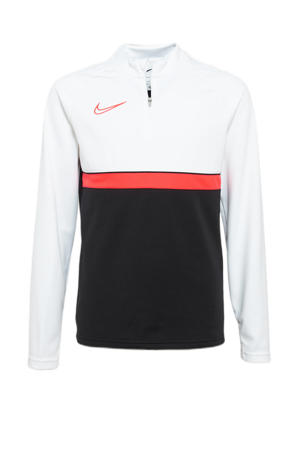 Junior  voetbalshirt zwart/wit/oranje