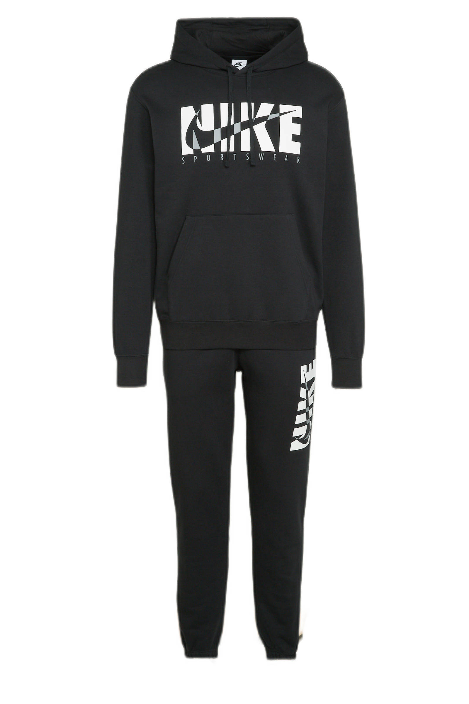 Nike joggingpak zwart | wehkamp