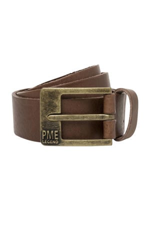 leren riem bruin