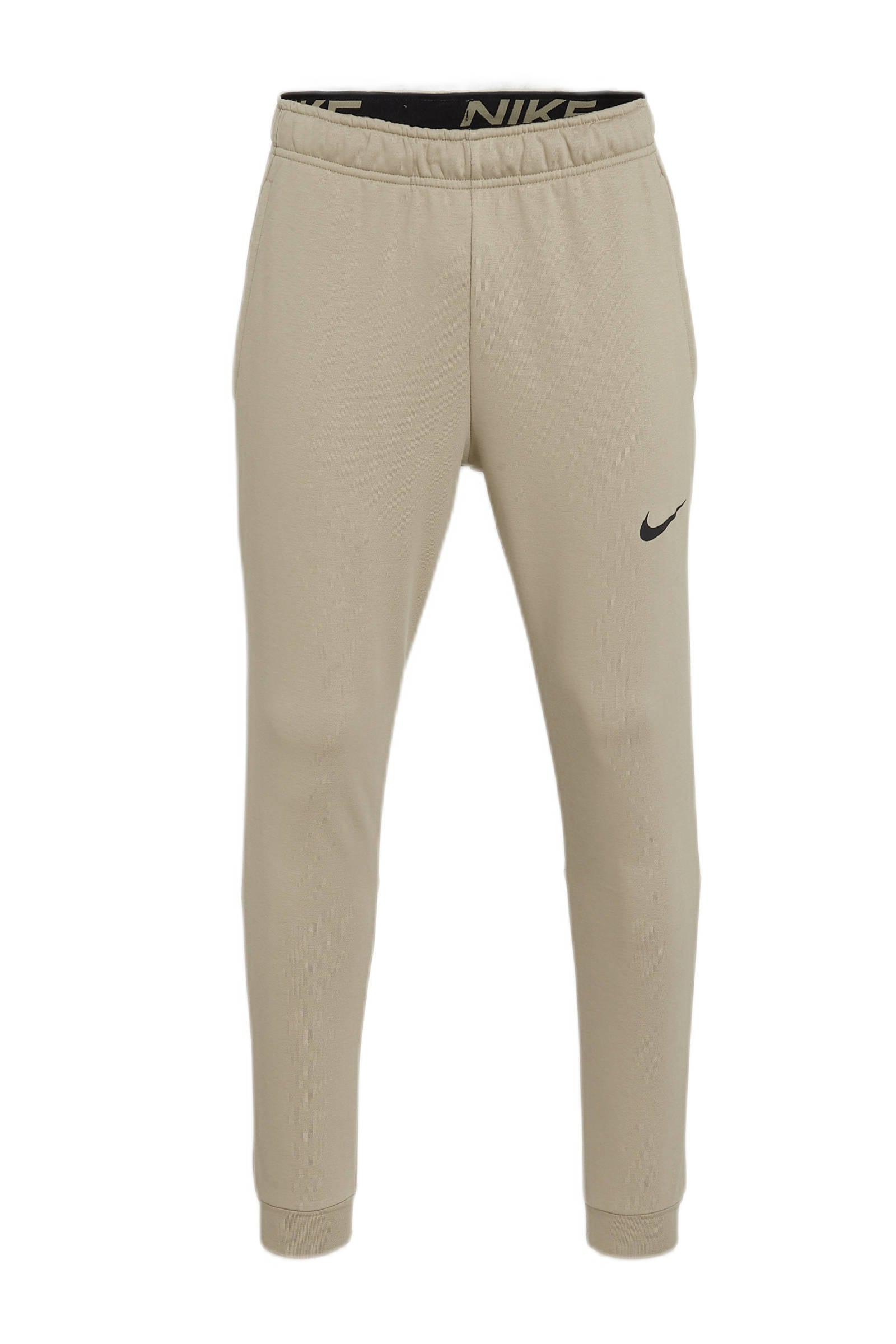 Nike joggingbroek beige | wehkamp