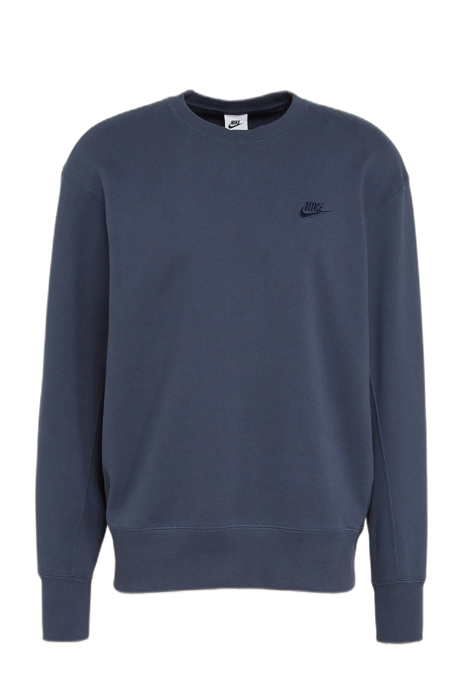 Nike Sportswear Klassiek fleeceshirt met ronde hals voor heren Blauw online kopen