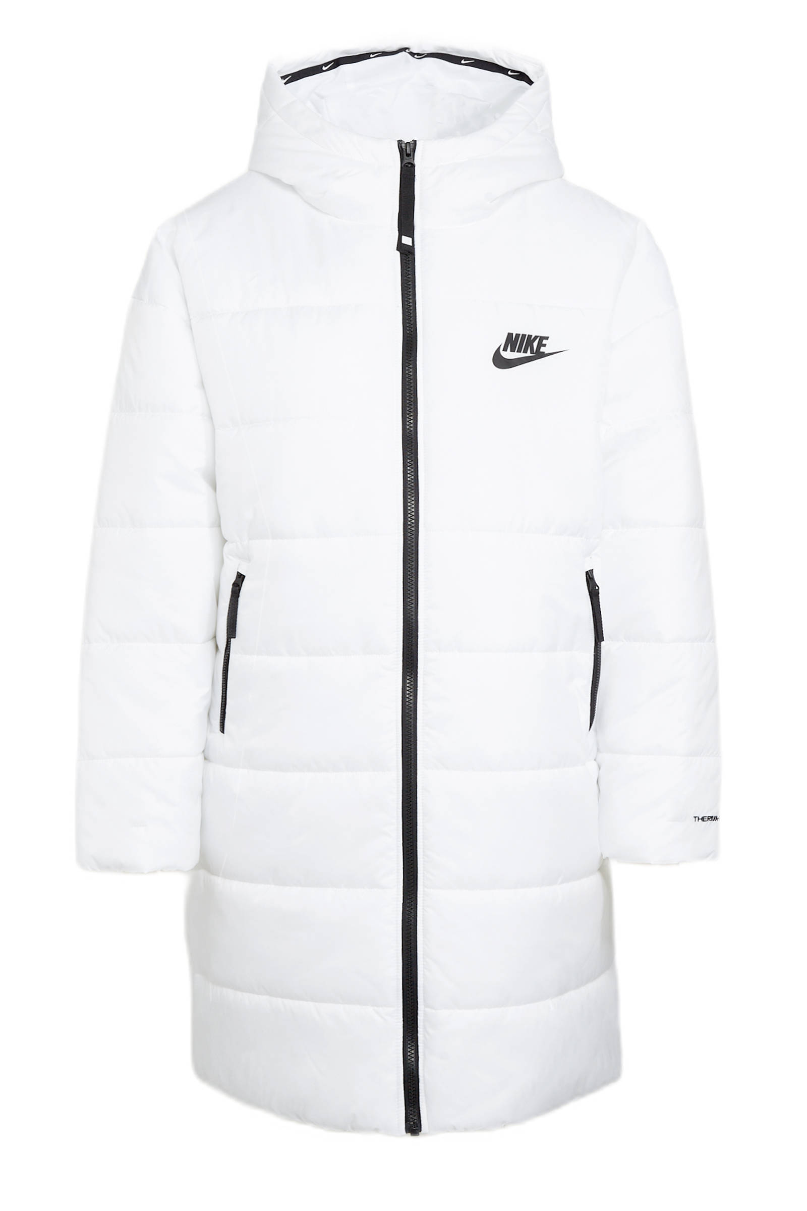 Nike Sportswear Therma FIT Repel Parka met capuchon voor dames White/Black/Black Dames online kopen
