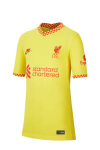 Nike Junior Liverpool FC voetbalshirt geel, Geel