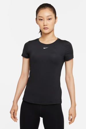 sport T-shirt zwart/wit