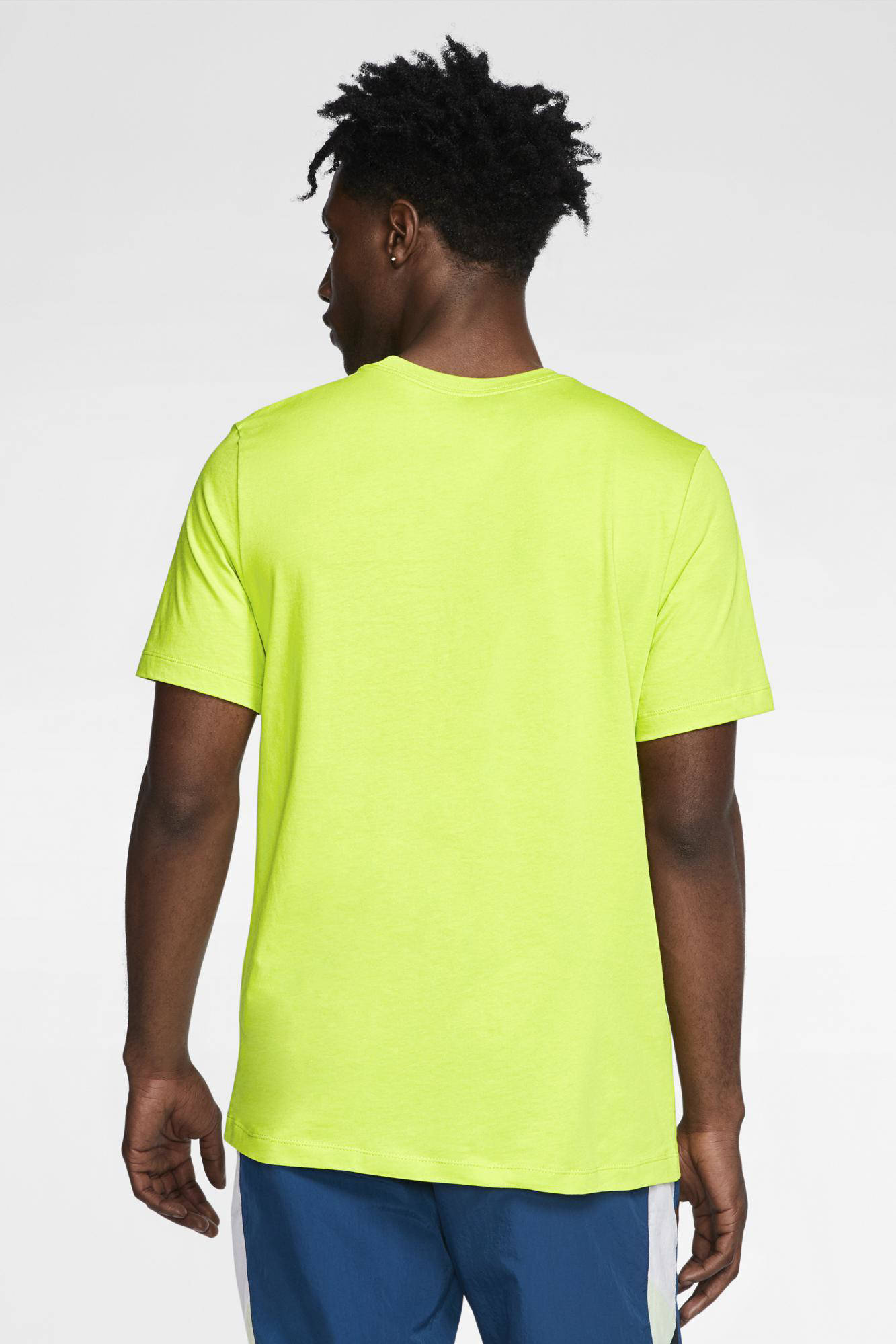 Nike sport T-shirt neon geel/zwart | wehkamp