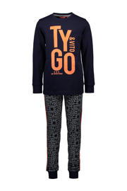 thumbnail: TYGO & vito   pyjama met logo donkerblauw