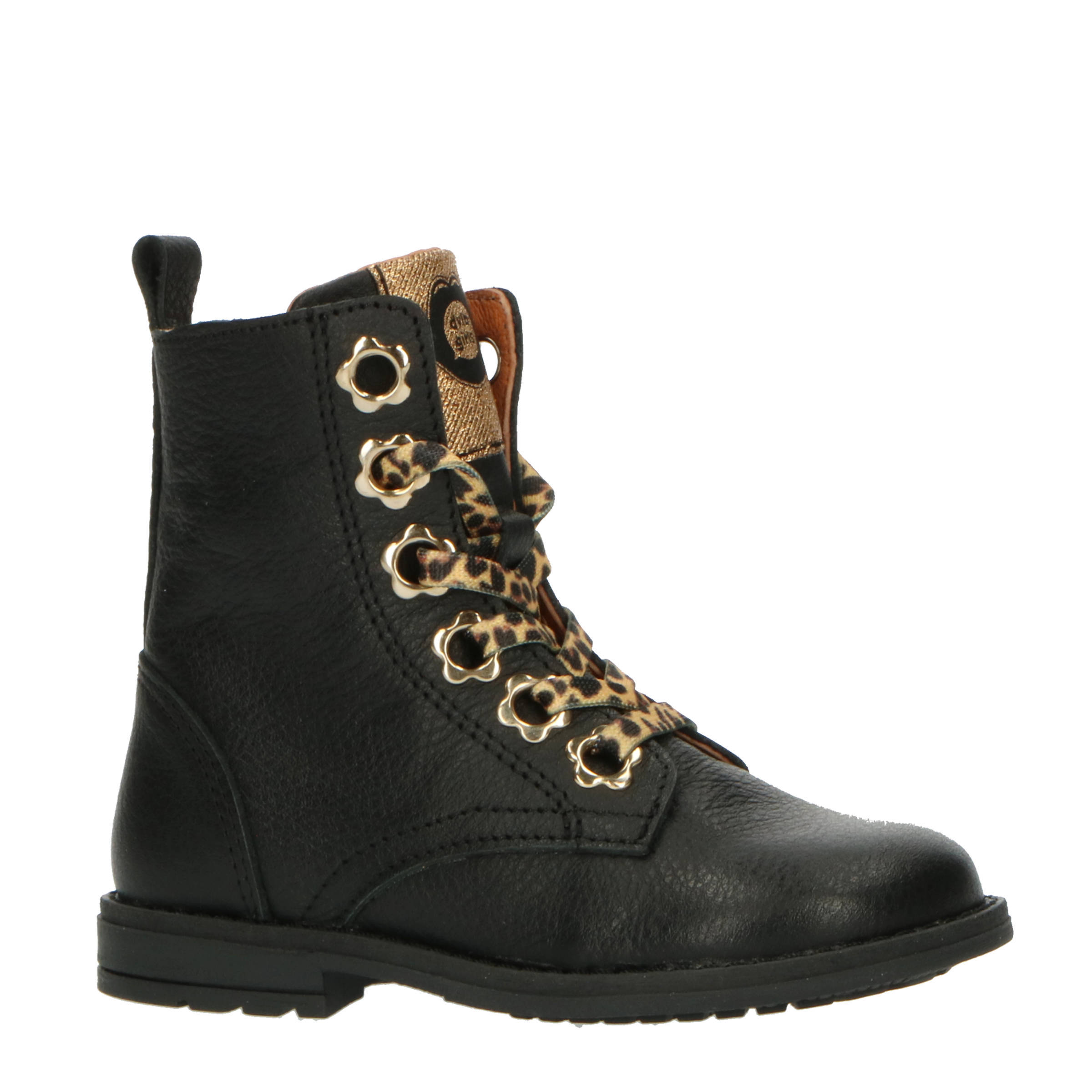 Develab 42108 922 Black Nappa Veter boots online kopen