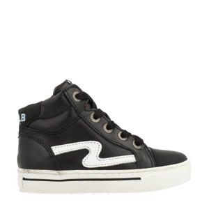 41945  hoge sneakers zwart/wit