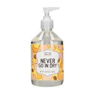 Anaal Never Go In Dry glijmiddel - 500 ml