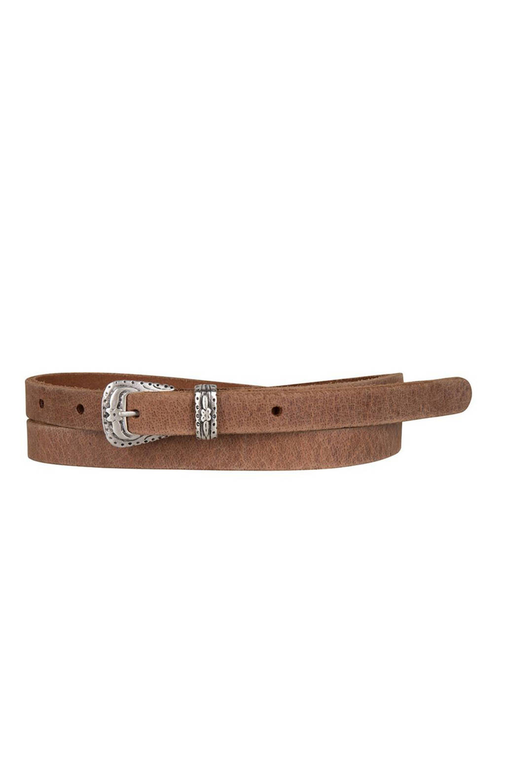 Cowboysbelt leren riem 159058 cognac, Cognac