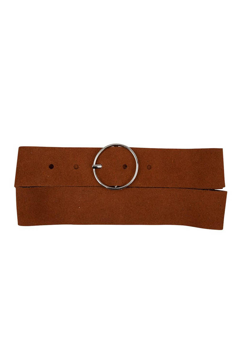 Cowboysbelt leren tailleriem 409006 cognac, Cognac