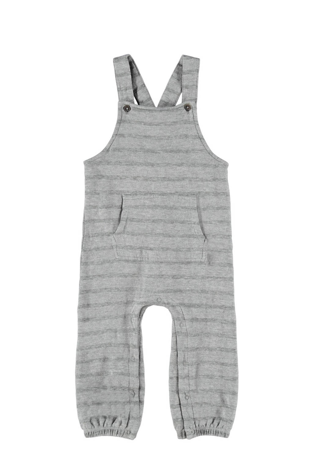 NAME IT BABY newborn baby gestreept boxpak NBMSOEREN grijs melange, Grijs melange