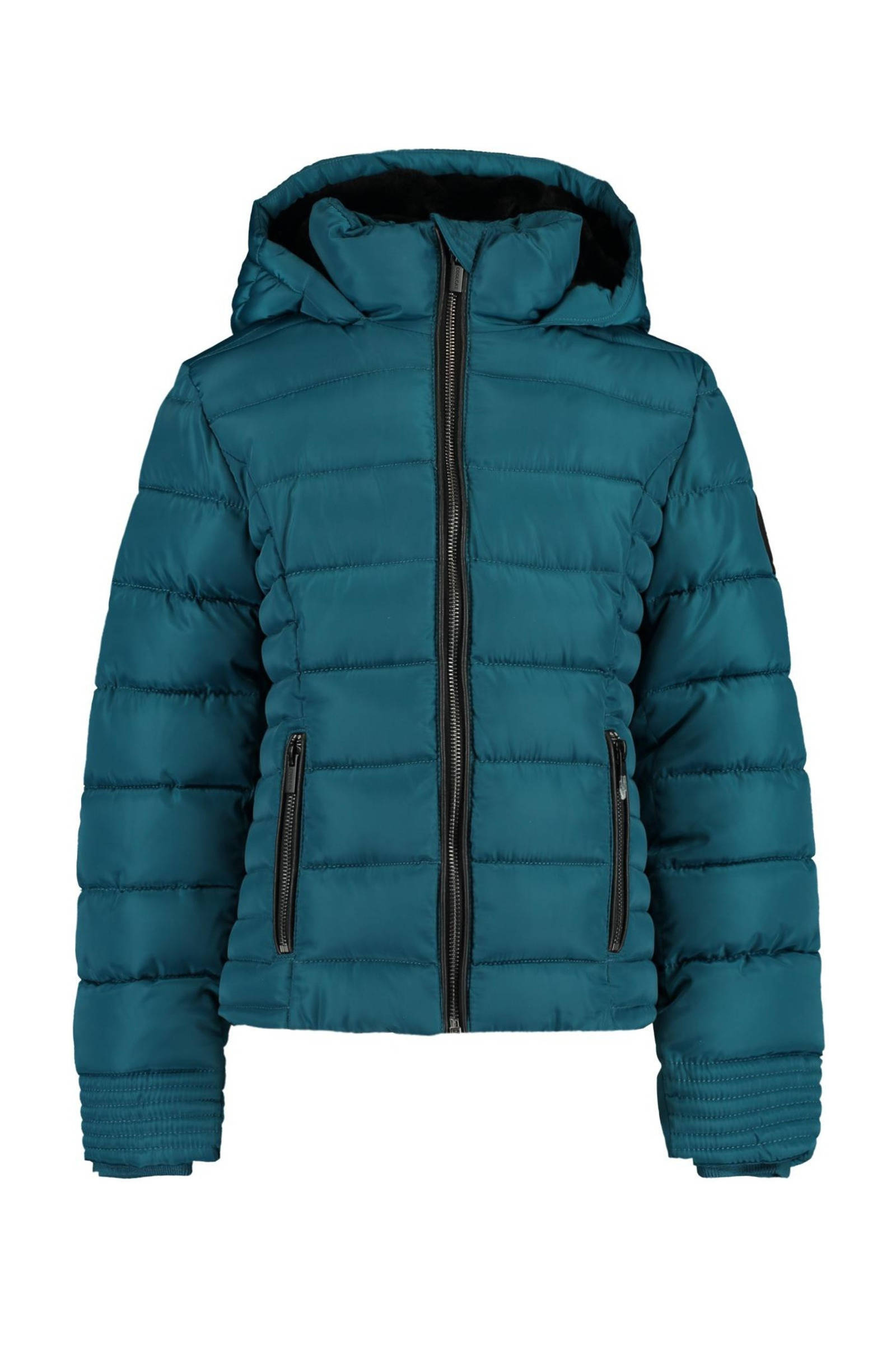 CoolCat Junior gewatteerde winterjas Joan zeeblauw online kopen