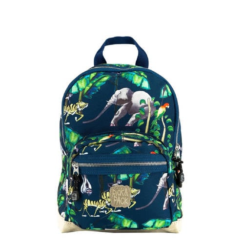 Pick & Pack rugzak Happy Jungle S donkerblauw afbeelding