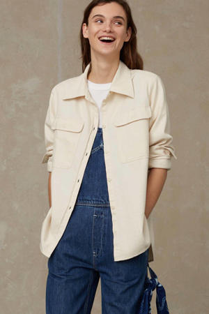 blouse CHARLENE van biologisch katoen ecru