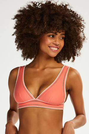 triangel bikinitop Maya roze