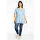 YOEK tuniek COTTON lichtblauw