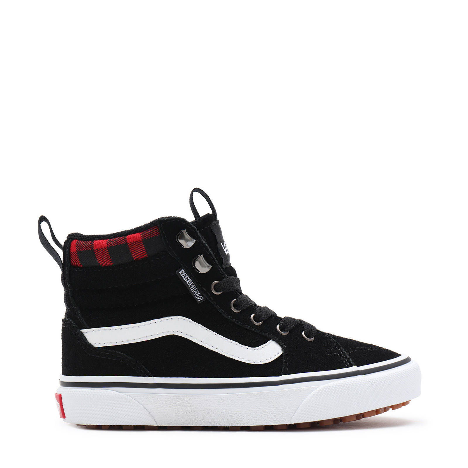 VANS Filmore Hi sneakers zwart/wit/rood | wehkamp
