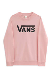 VANS sweater Classic V Crew met logo roze, Roze