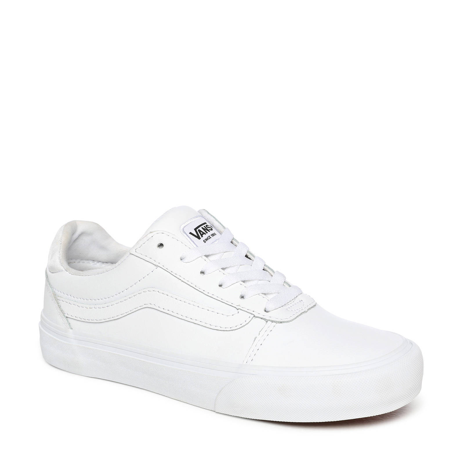 vans white ward deluxe trainers