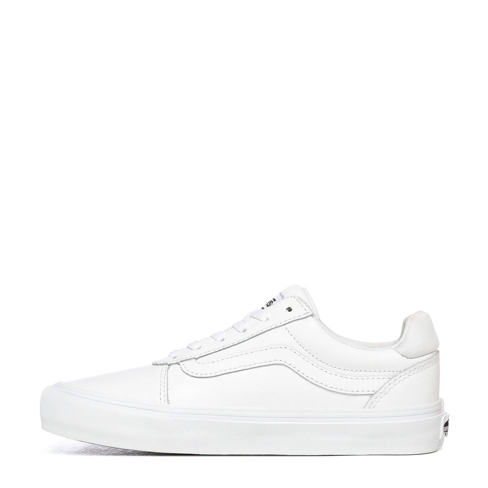 vans white ward deluxe trainers