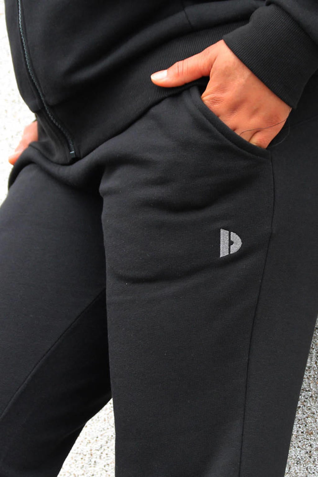 Donnay joggingbroek Carolyn zwart