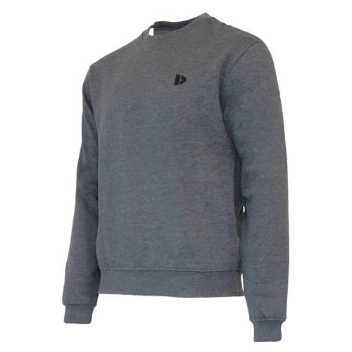 Donnay fleece sportsweater antraciet afbeelding