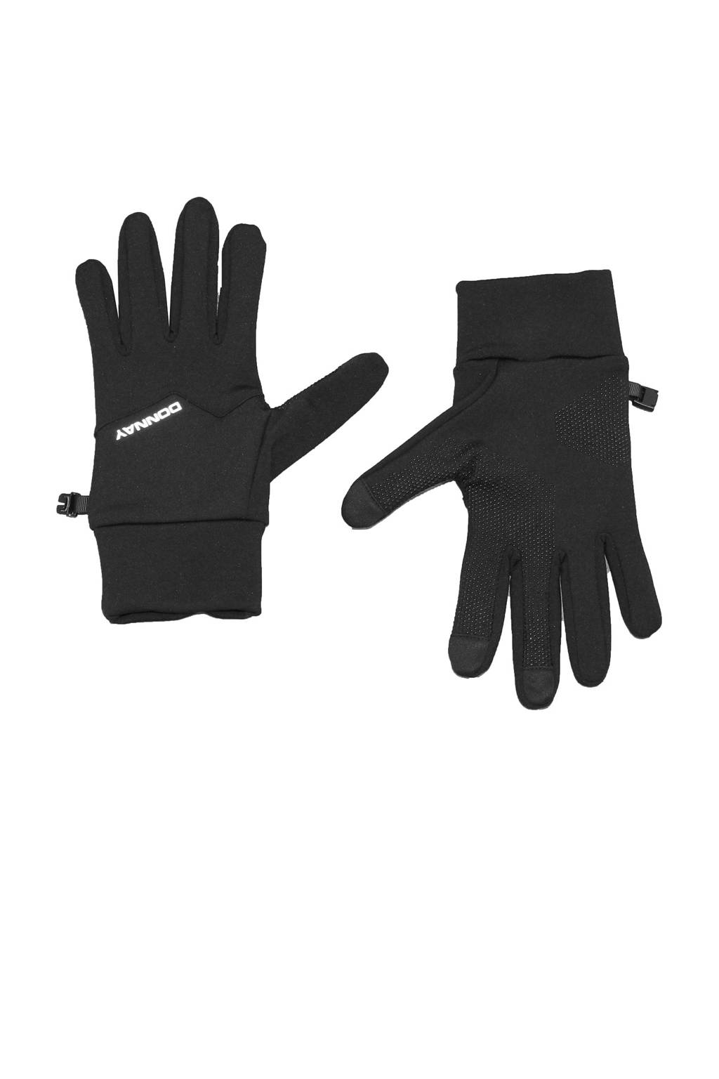 Donnay Senior thermo handschoenen zwart, Zwart